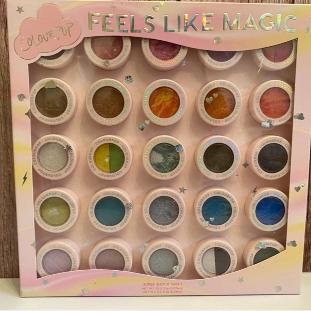 Colourpop Feels Like Magic Super Shock Holiday Vault